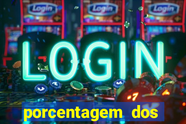 porcentagem dos jogos slots pg